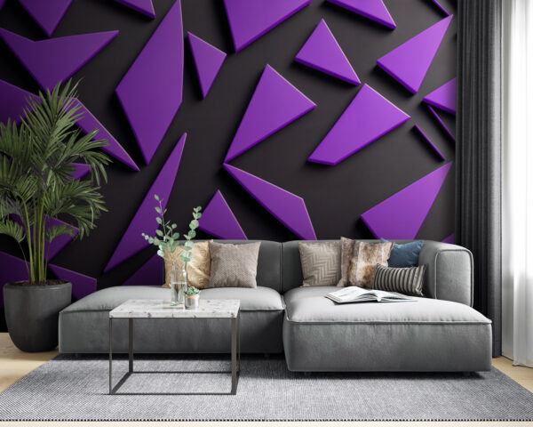 Purple triangles on a black surface u94590pig53 600x480 - Purple triangles on a black surface - tegory