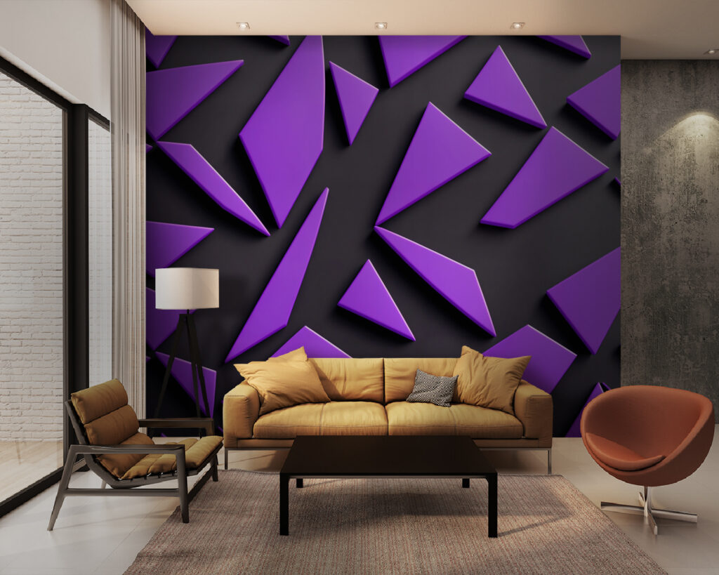 Purple triangles on a black surface u94590pig28 1024x819 - Purple triangles on a black surface - tegory