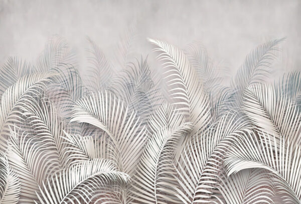 Group of white leaves Group of white leaves
