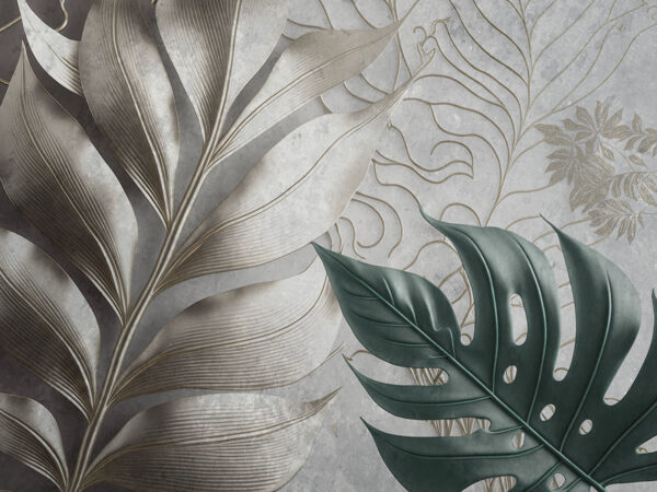 Elegant foliage pattern design. Elegant foliage pattern design.