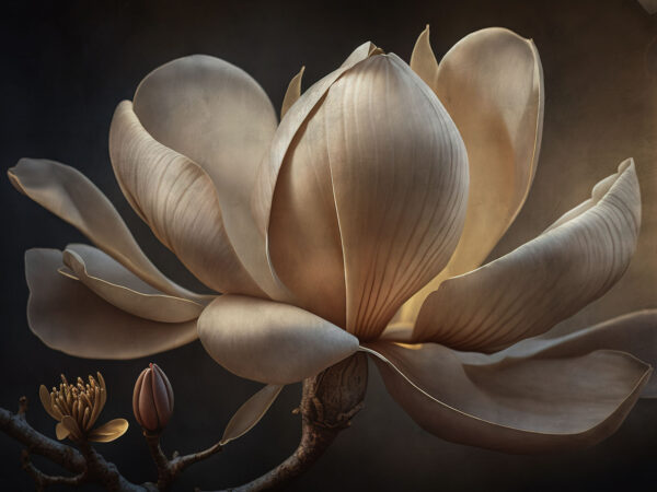 Graceful magnolia in soft light Graceful magnolia in soft light