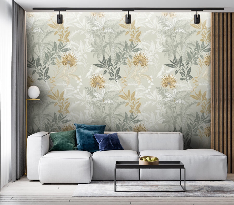 A pattern of leaves and flowers u94468pig51 900x789 - A pattern of leaves and flowers - tegory