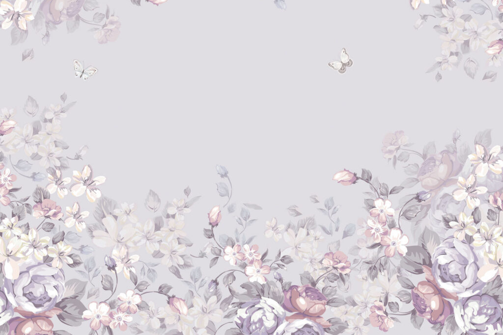 Floral pattern with butterflies u94441p 1024x683 - Floral pattern with butterflies - tegory