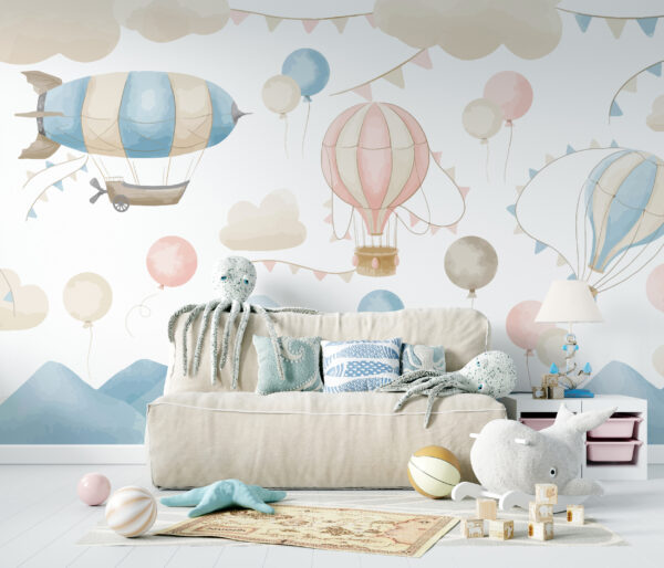 Group of hot air balloons Group of hot air balloons