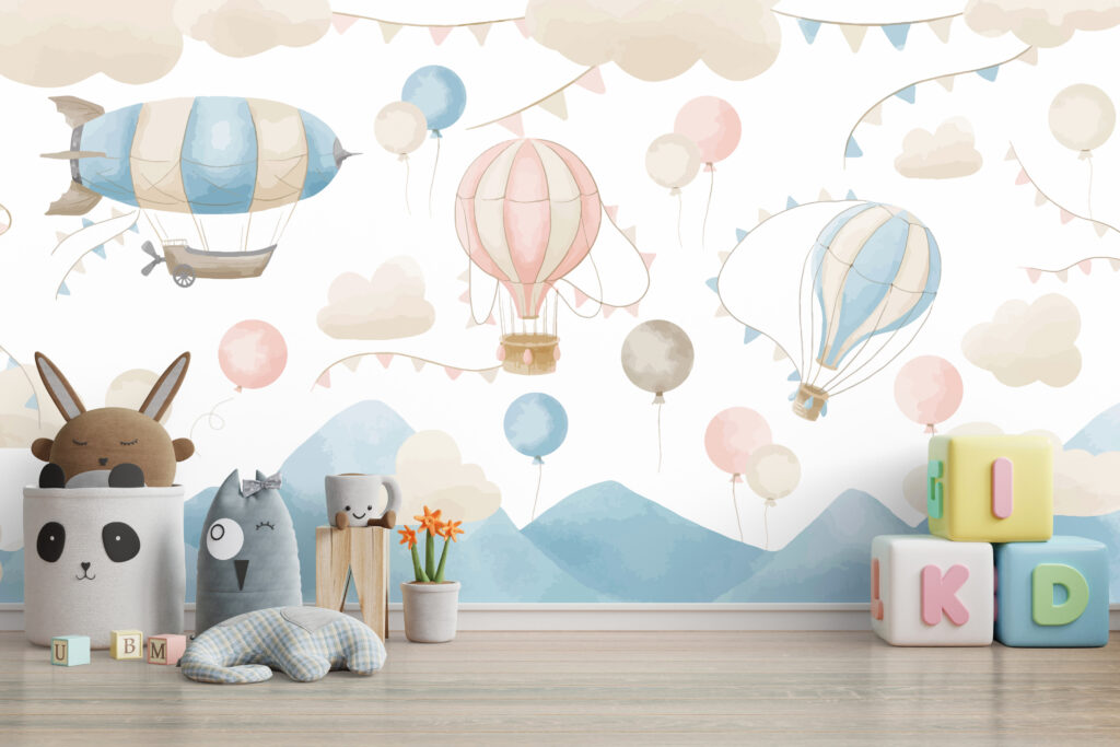 Group of hot air balloons Group of hot air balloons