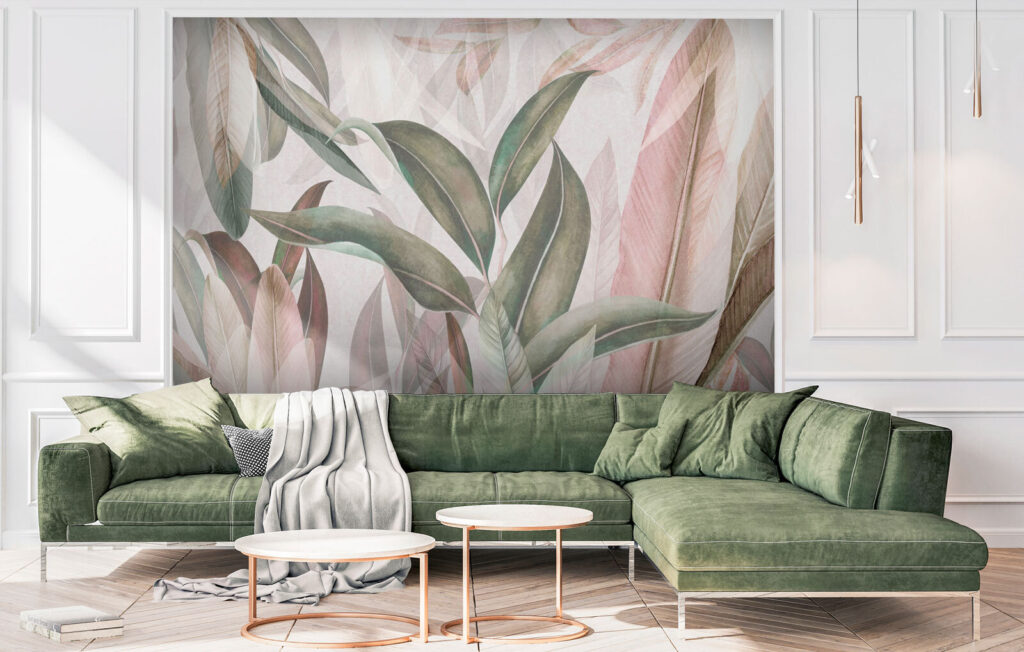 Elegant foliage in soft colors Elegant foliage in soft colors
