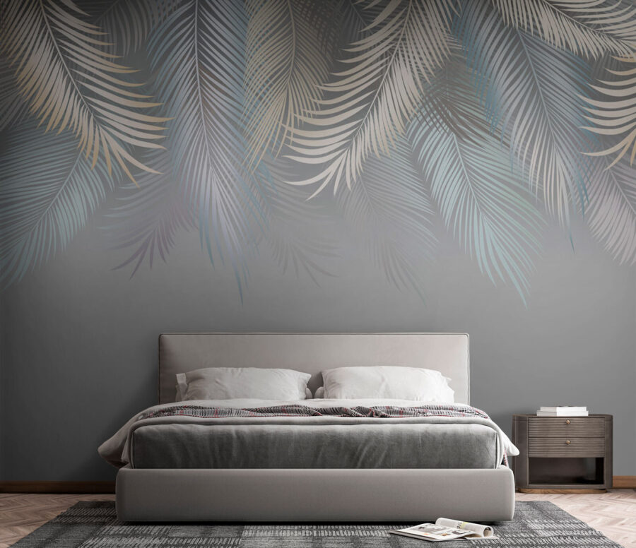 Elegant leaves on a soft background.