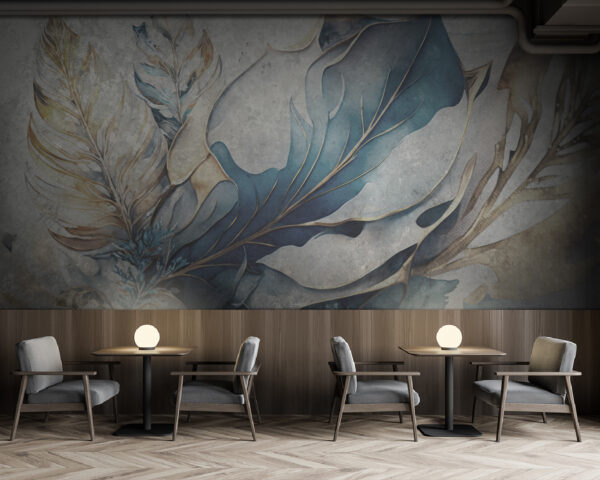 Elegant leaves in soft hues u93998piz137 600x480 - Elegant leaves in soft hues