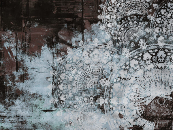 Abstract patterns in muted colors. Abstract patterns in muted colors.