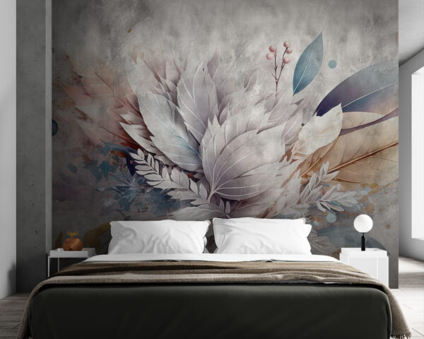Elegant foliage in soft colors. Elegant foliage in soft colors.