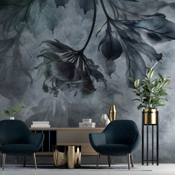 Delicate leaves in soft tones. Delicate leaves in soft tones.