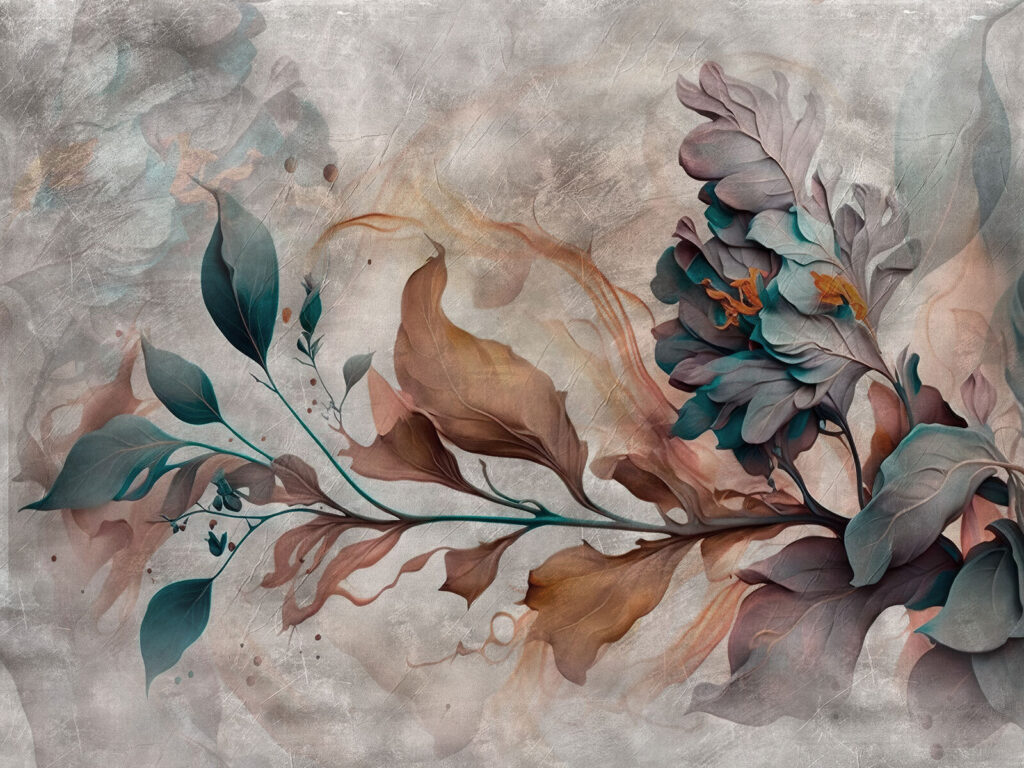 Painting of a flower Painting of a flower