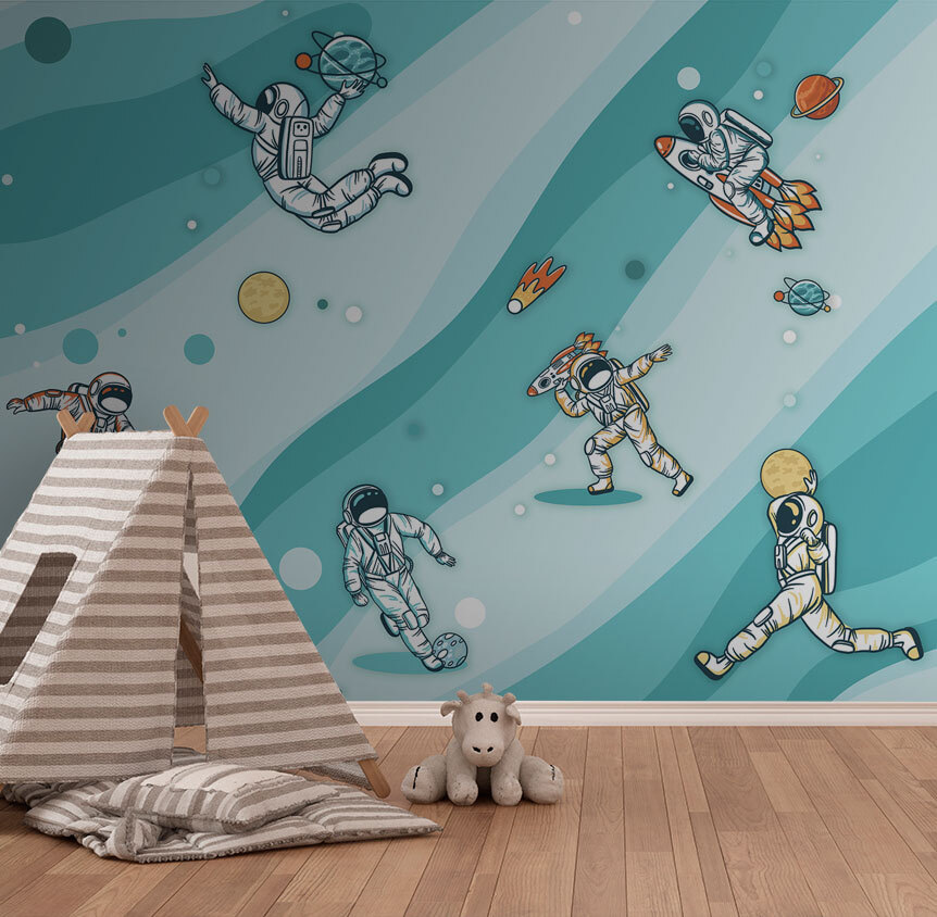 u93758pir3 - Group of astronauts in space - tegory