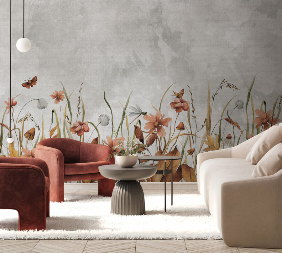 u93703pig1m 900x809 - Painting of flowers and grass - tegory