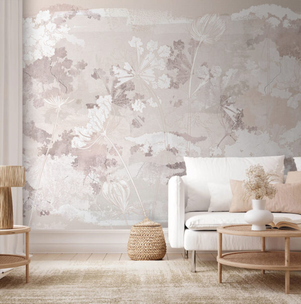 White and gray floral pattern u93665pig3 600x606 - White and gray floral pattern - tegory