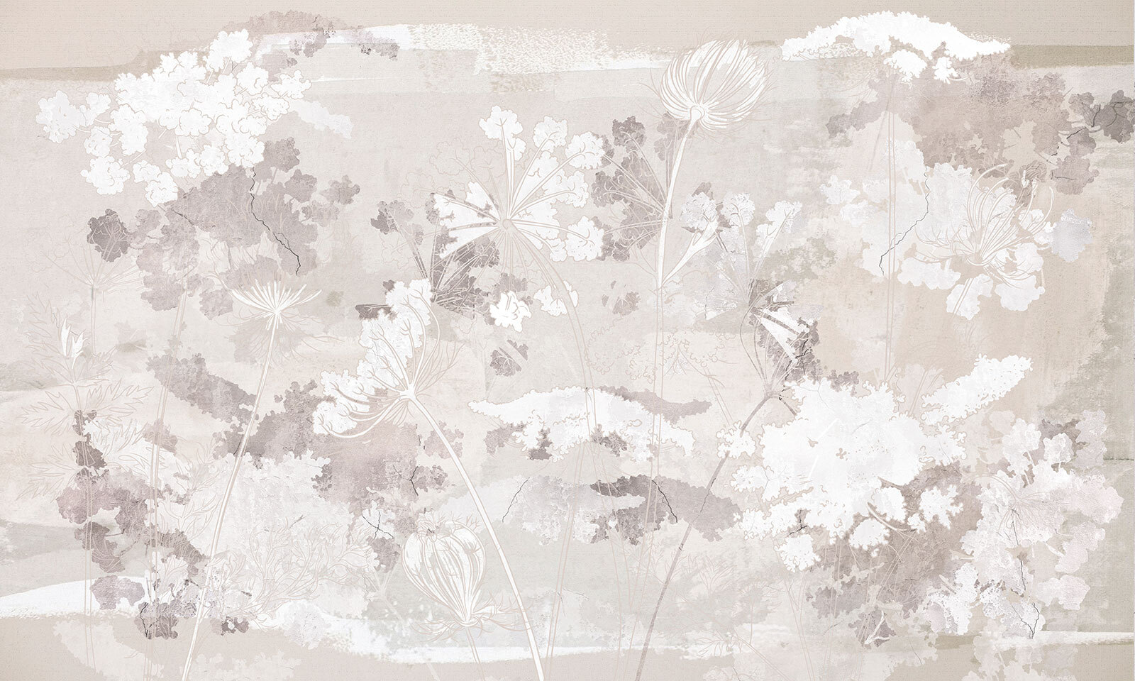White and gray floral pattern u93665p - White and gray floral pattern - tegory