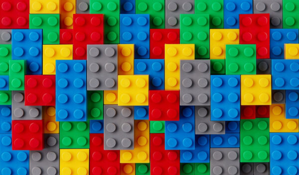 Group of colorful building blocks Group of colorful building blocks
