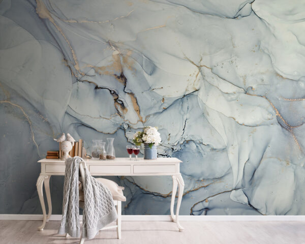 Soft hues in fluid abstract art. Soft hues in fluid abstract art.