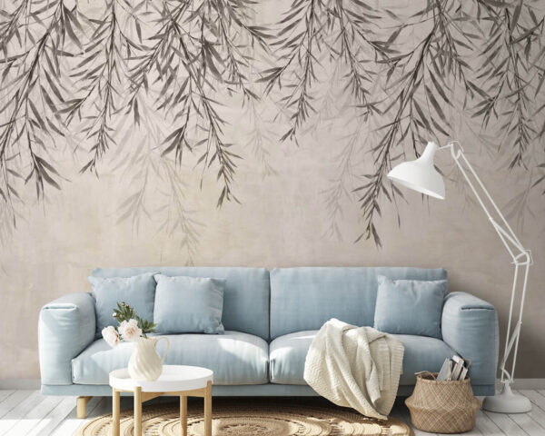 Delicate foliage on a serene background u93112pig14 600x480 - Delicate foliage on a serene background - tegory
