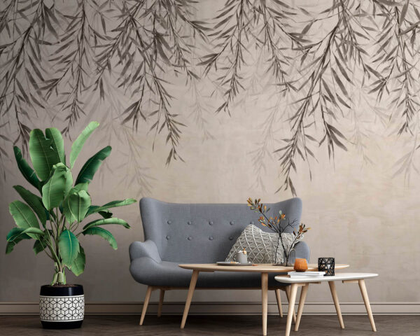 Delicate foliage on a serene background u93112pig4 600x480 - Delicate foliage on a serene background - tegory