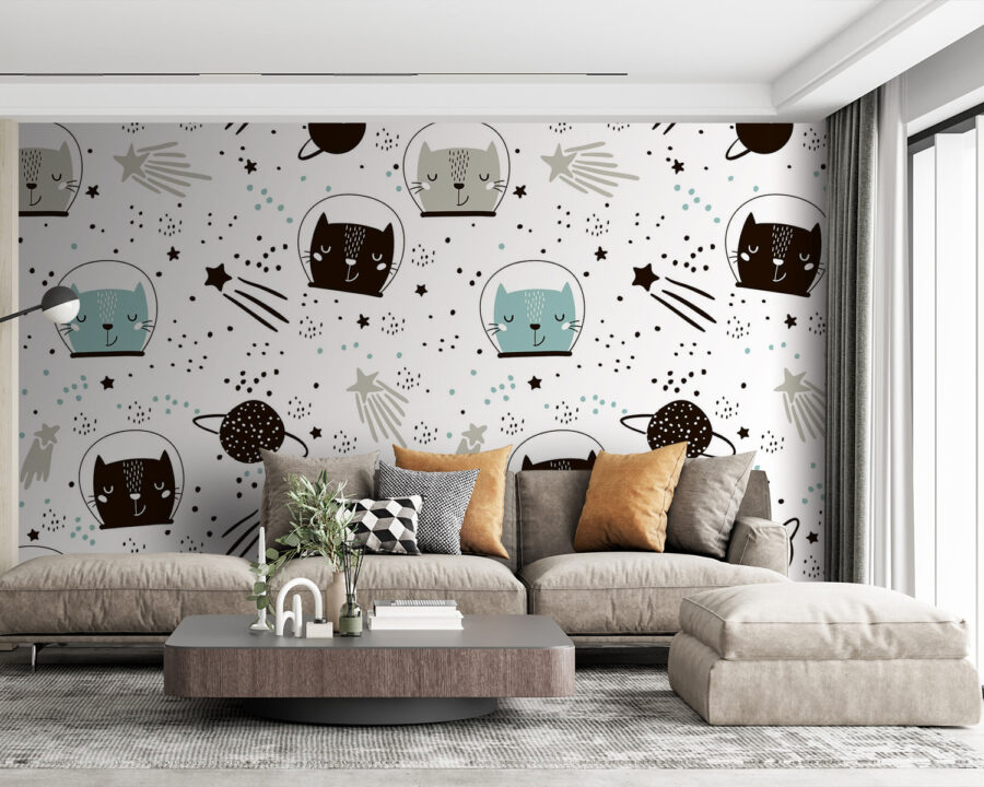 Pattern of cats in space u85422pig63 900x720 - Pattern of cats in space - tegory
