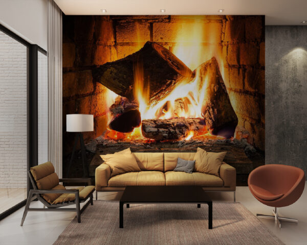 Fire in a fireplace u83691pig28 600x480 - Fire in a fireplace