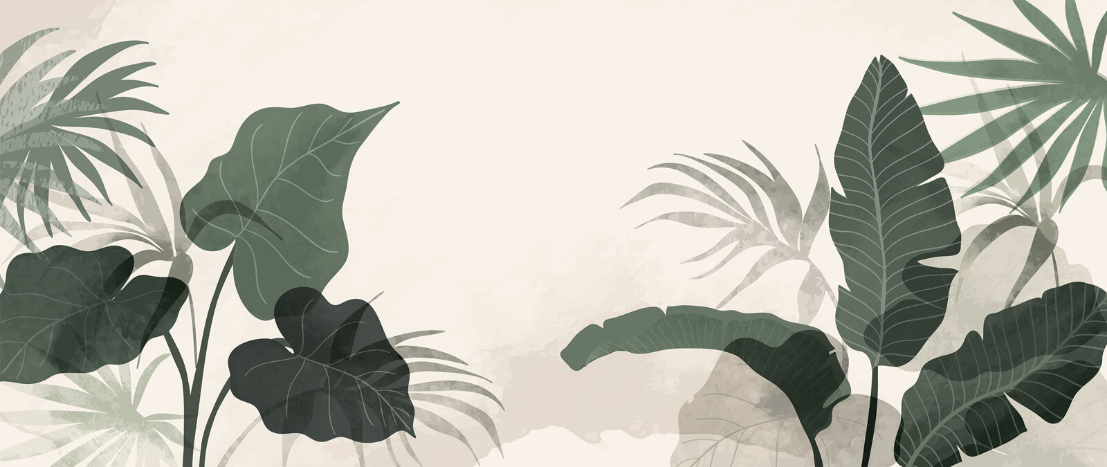 Lush greenery in soft tones u78574p - Lush greenery in soft tones