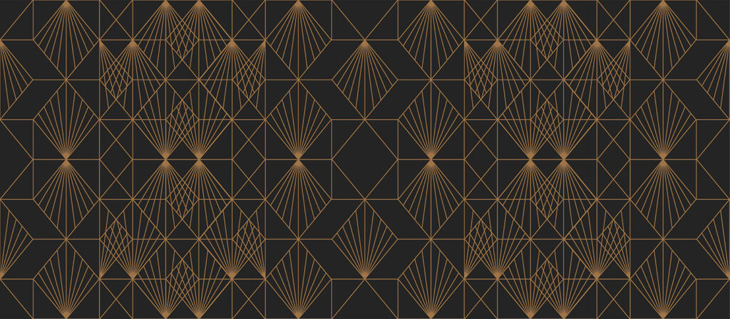 Elegant metallic geometric pattern design Elegant metallic geometric pattern design
