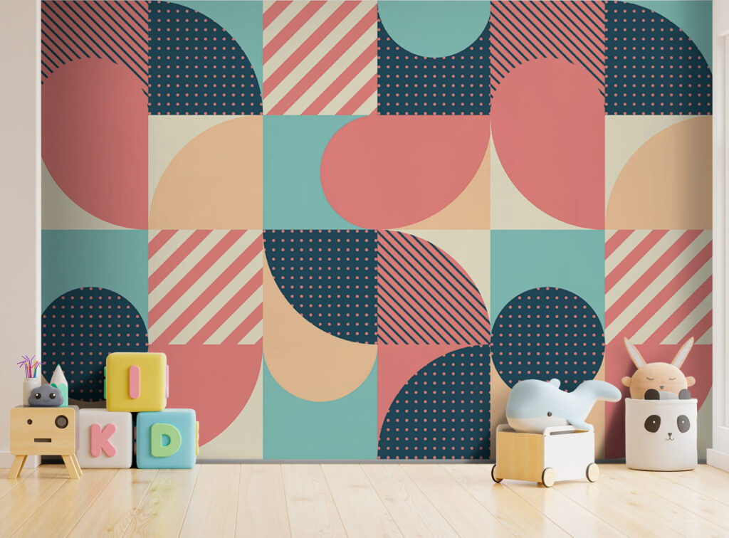 Pattern of geometric shapes Pattern of geometric shapes