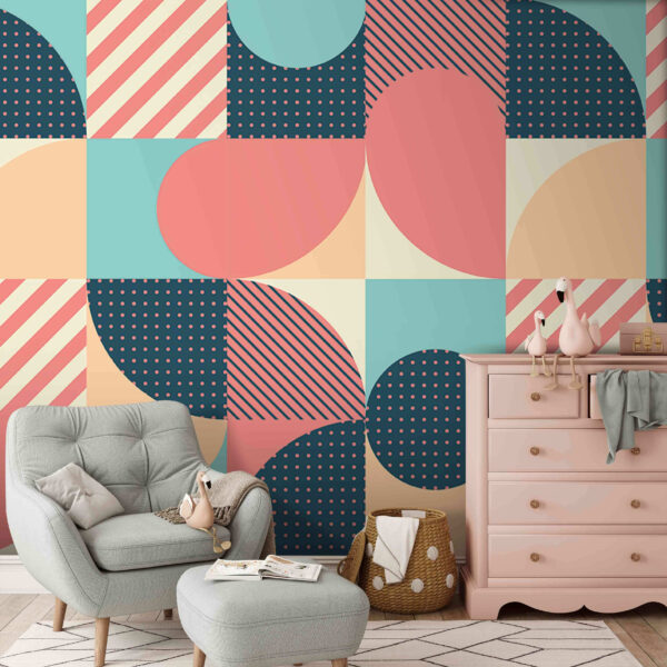 Pattern of geometric shapes Pattern of geometric shapes