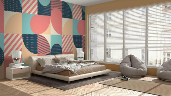 Pattern of geometric shapes Pattern of geometric shapes