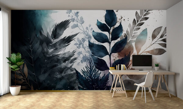 Elegant botanical abstract design. Elegant botanical abstract design.
