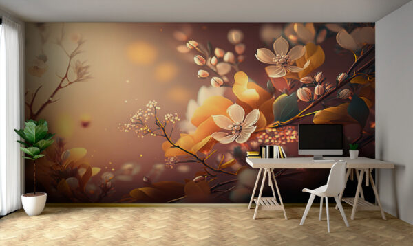 Delicate blooms in soft sunlight. Delicate blooms in soft sunlight.