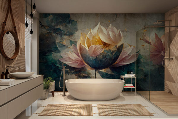 Painting of a flower Painting of a flower