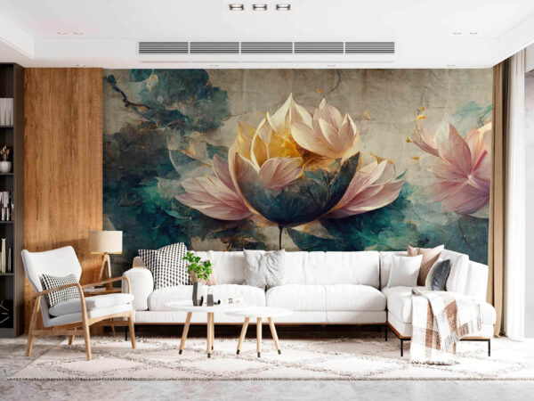 Painting of a flower Painting of a flower