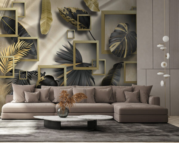 Luxurious foliage in elegant frames Luxurious foliage in elegant frames