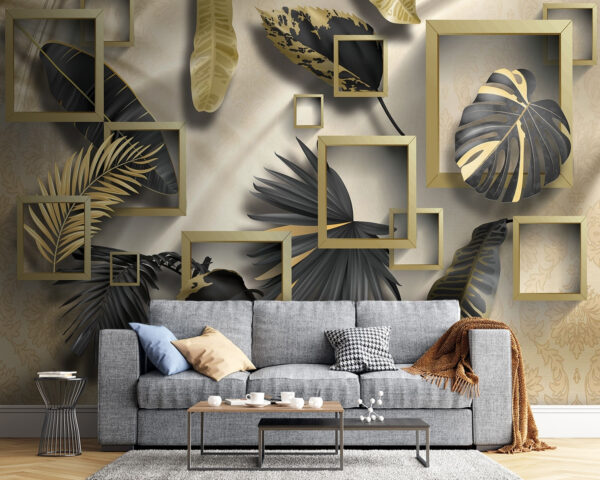 Luxurious foliage in elegant frames Luxurious foliage in elegant frames