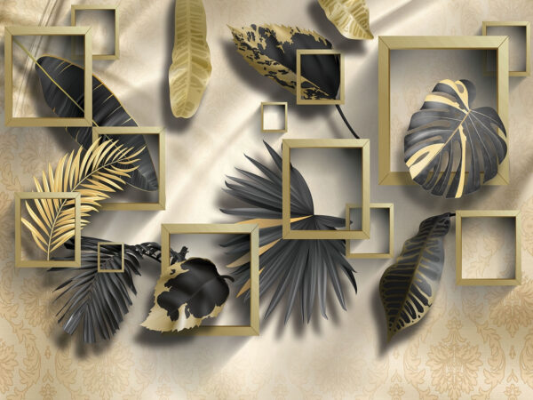 Luxurious foliage in elegant frames Luxurious foliage in elegant frames