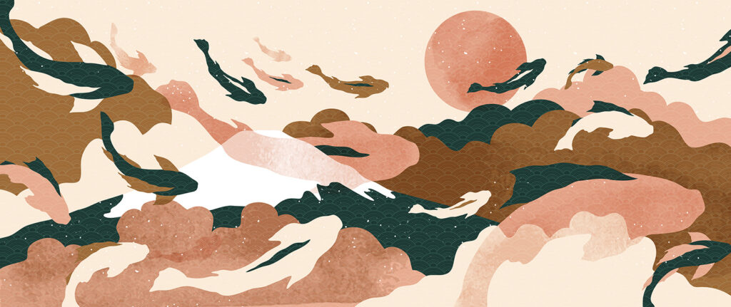 Painting of fish in the sky u72930p 1024x431 - Painting of fish in the sky - tegory