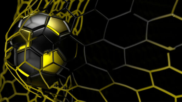 Football ball in a net u72802p 600x338 - Football ball in a net