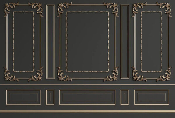 Elegant ornate wall design in dark tones u72614p 600x406 - Elegant ornate wall design in dark tones - tegory