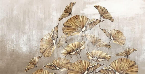 Painting of leaves on a wall u72440p 600x308 - Painting of leaves on a wall - tegory