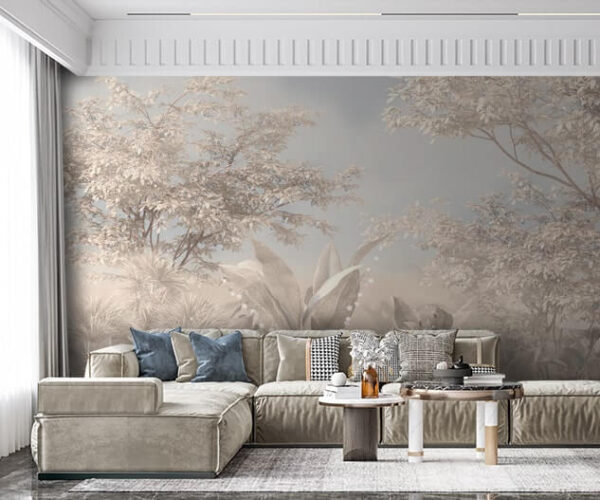 Serene garden in soft hues. u72385pig2 600x500 - Serene garden in soft hues. - tegory