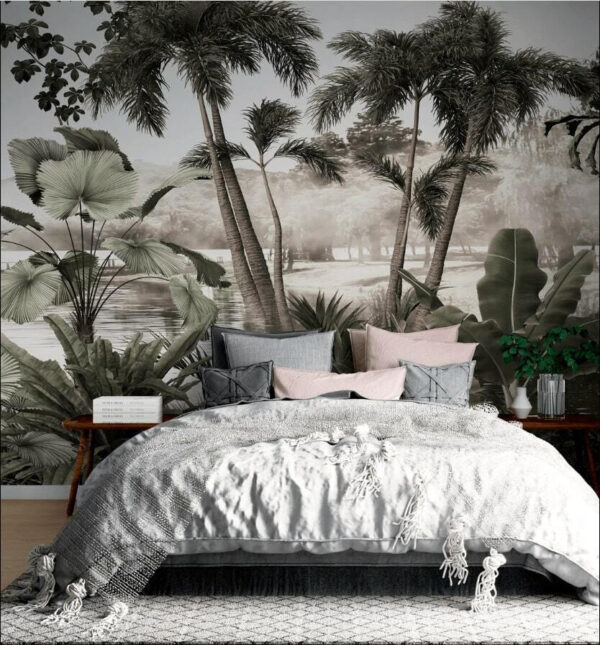 A group of palm trees in water u72340pib1 600x645 - A group of palm trees in water - tegory