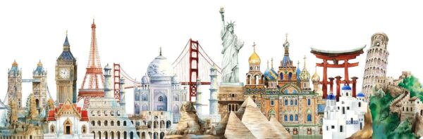 Watercolor of a famous landmark u72206p 600x198 - Watercolor of a famous landmark - tegory