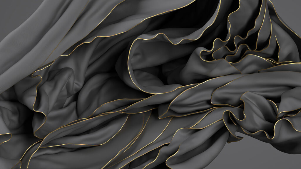 Textured fabric with elegant curves. Textured fabric with elegant curves.