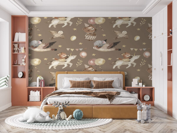 Pattern of animals and balloons u72098pir1 600x450 - Pattern of animals and balloons - tegory