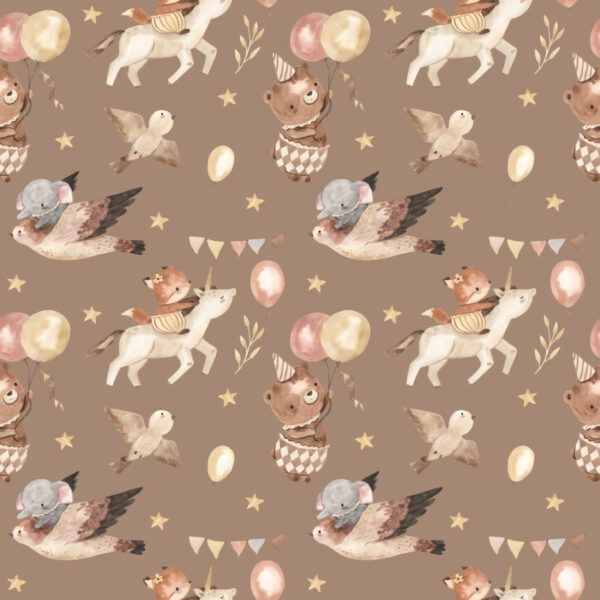 Pattern of animals and balloons u72098p 600x600 - Pattern of animals and balloons - tegory