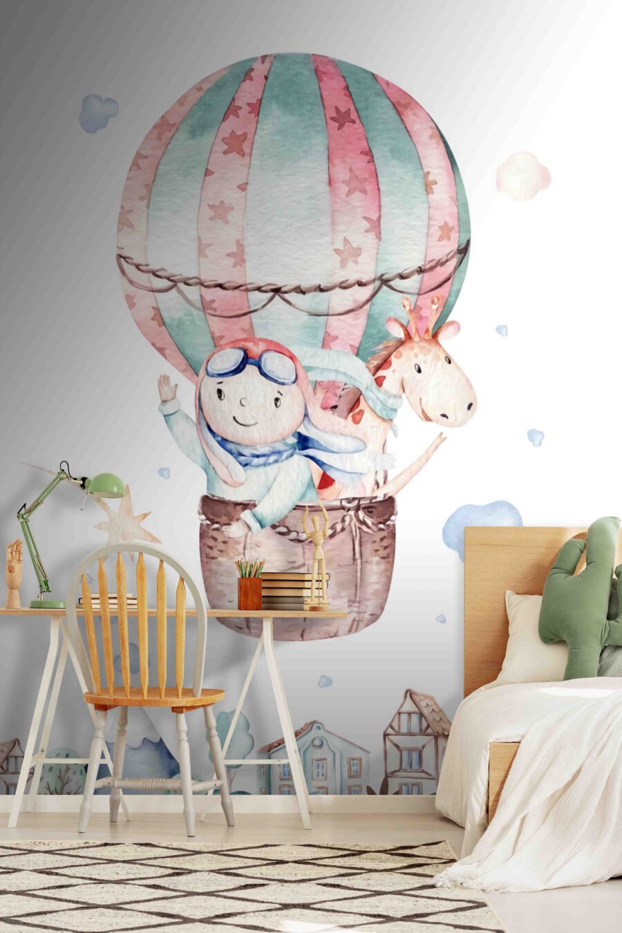 u72079pir2 900x1350 - Watercolor illustration of a person in a hot air balloon - tegory