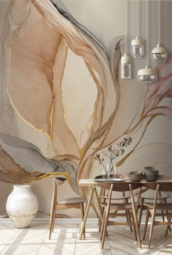 Flowing hues in soft harmony. Flowing hues in soft harmony.